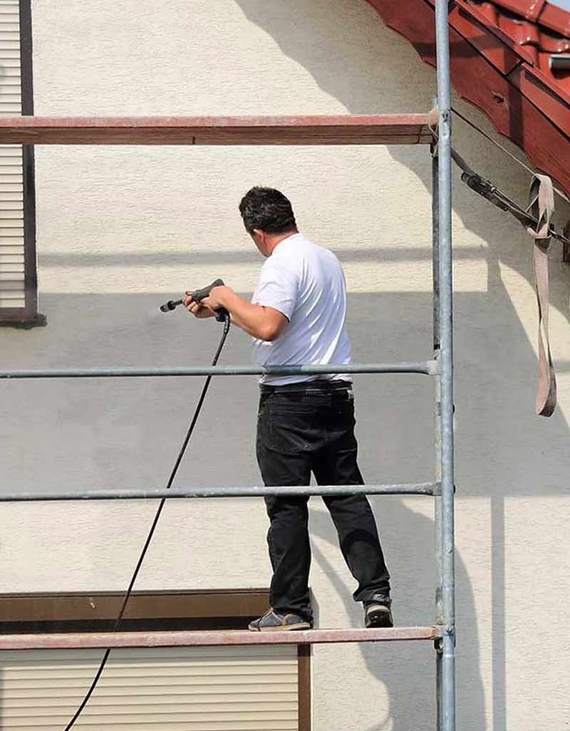 Nettoyage et peinture façade - HMPRO Couverture Tours : Peintre en Indre-et-Loire (37) sur Tours  et les alentours.  : Nettoyage et peinture façade : traitement anti-mousse, imperméabilisation, ravalement peinture façade, boiserie, ferronnerie en Indre-et-Loire (37) sur Tours  et les alentours.